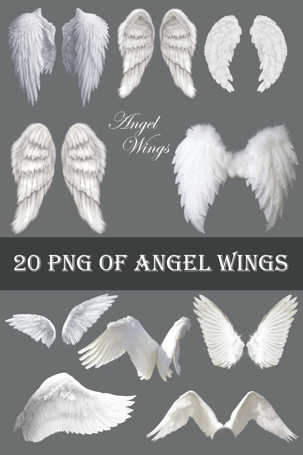 The preview of the wings is white.