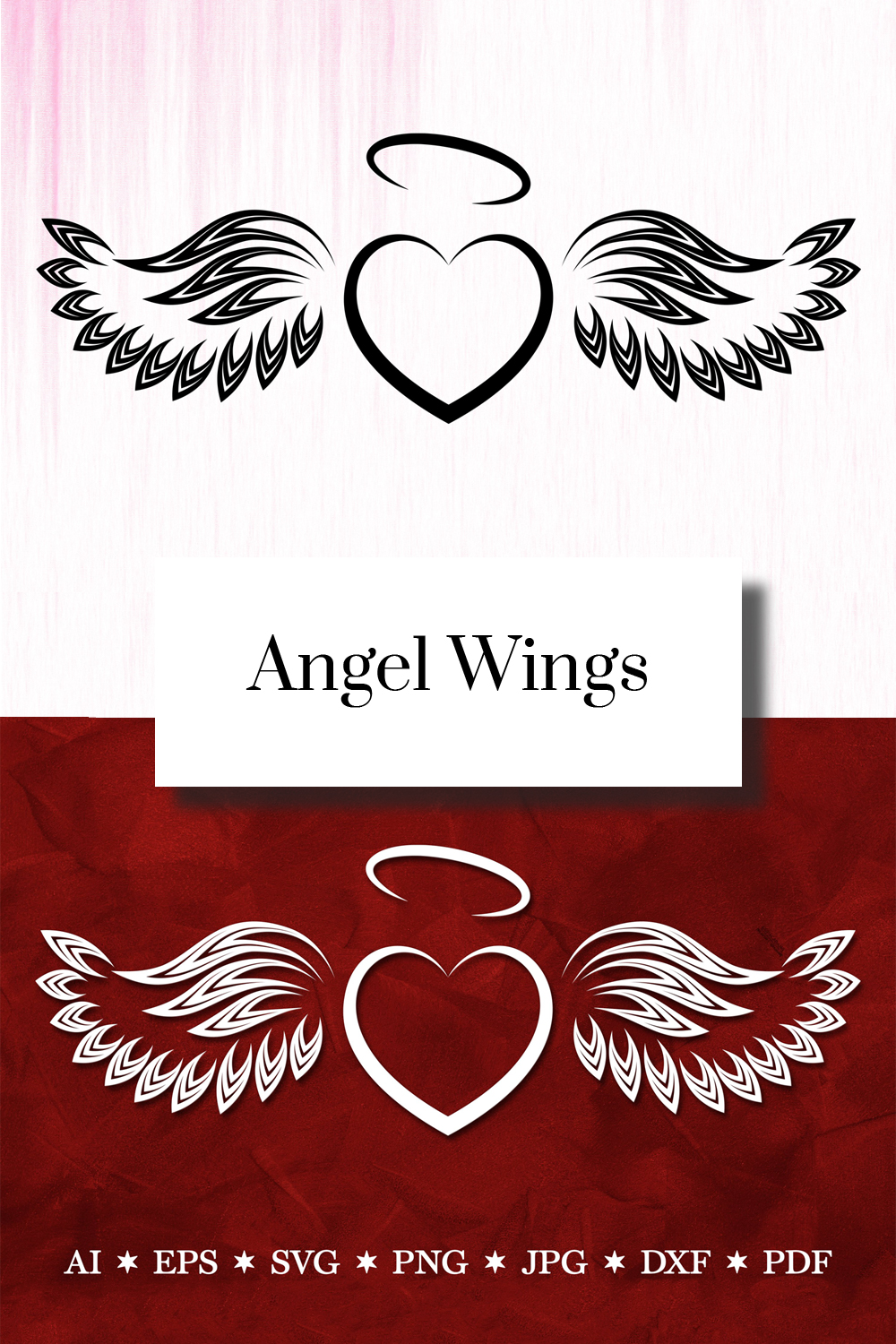 Angel wings of pinterest.