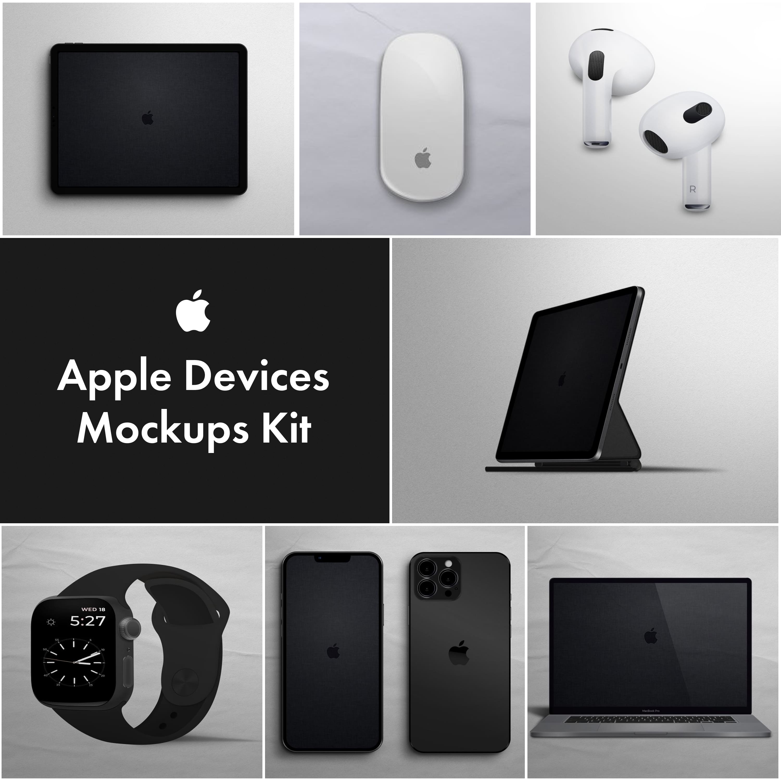 Apple Devices Mockups Kit 1500x1500 1.