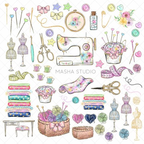 SEWING Clipart – MasterBundles