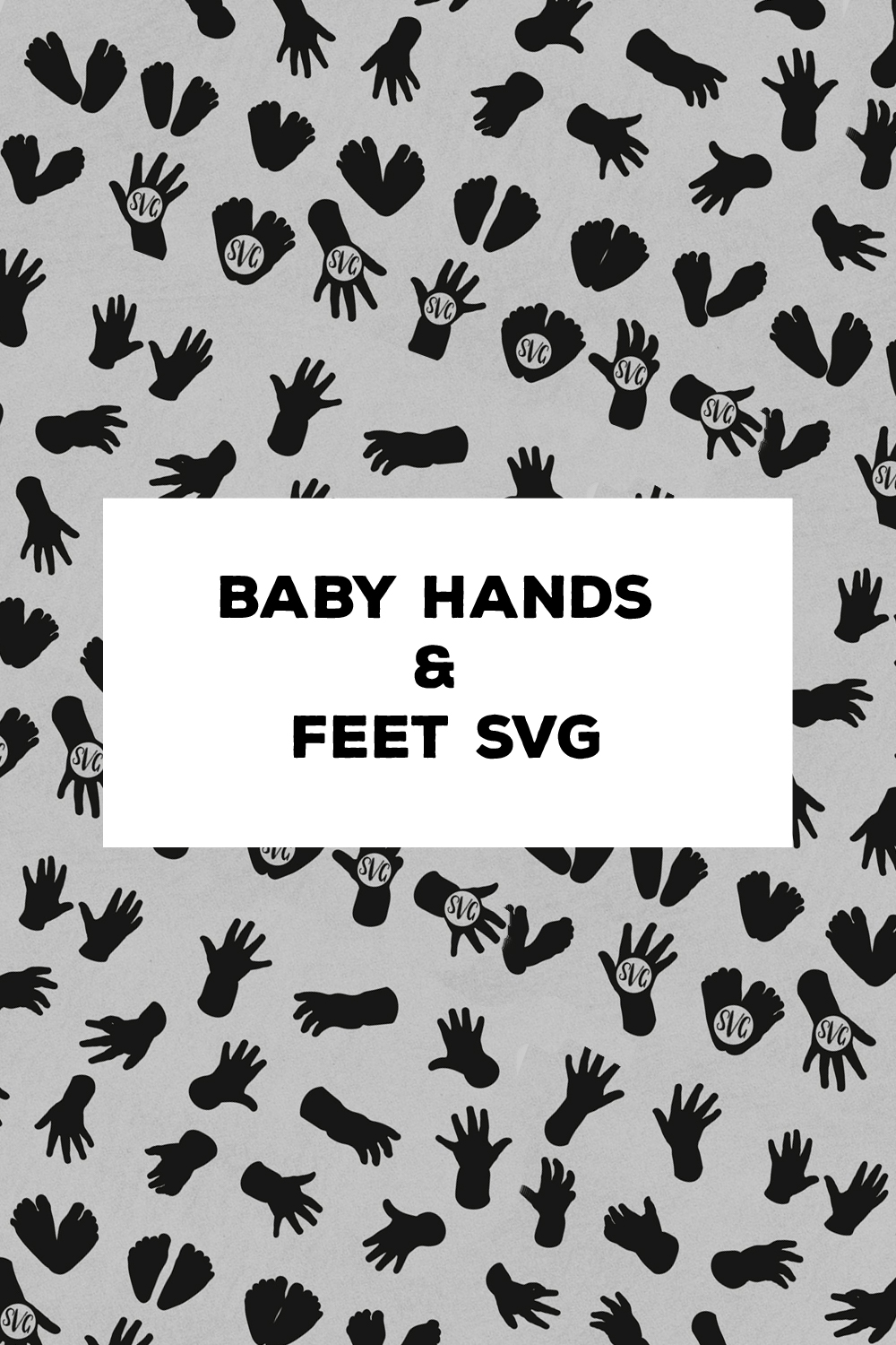 Images of hands and feet of children.