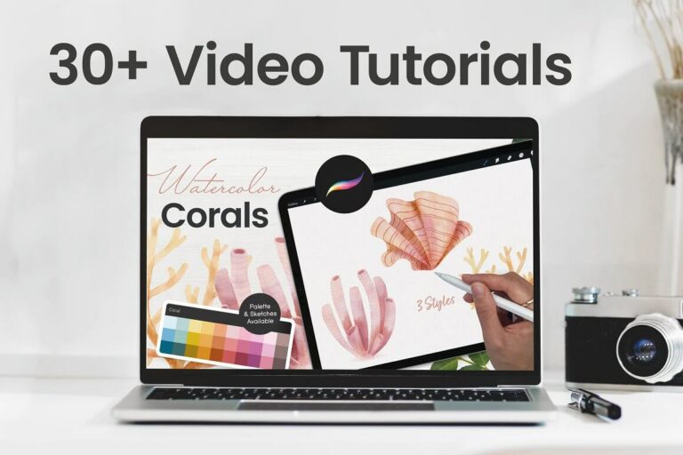 Procreate Big Brush Bundle MasterBundles