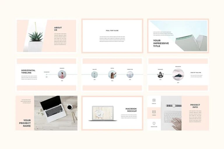 Blossom Presentation Template – MasterBundles