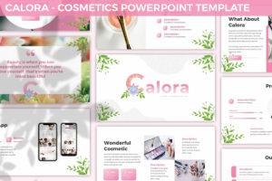 Calora - Cosmetics PowerPoint Templates – MasterBundles