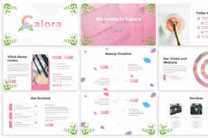 Calora - Cosmetics PowerPoint Templates – MasterBundles