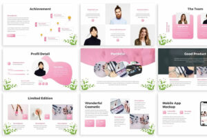 Calora - Cosmetics PowerPoint Templates – MasterBundles