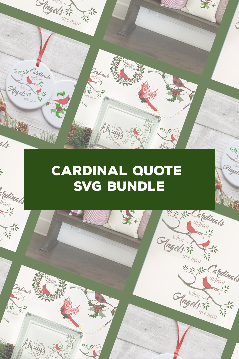 The cardinal quote svg bundle is shown here.