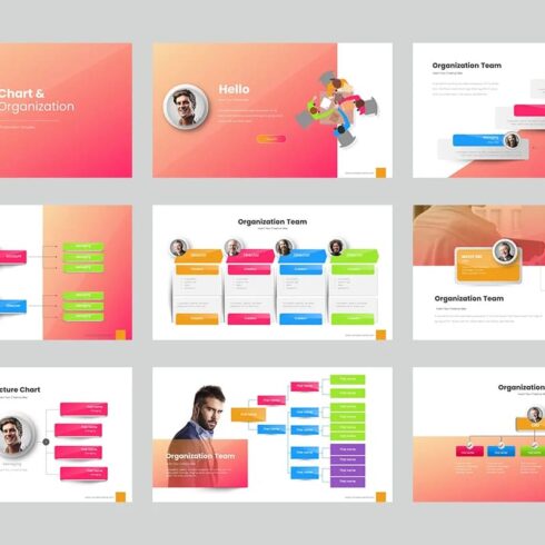 Chart & Organization Corporate PowerPoint | MasterBundles