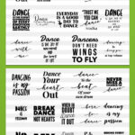 Dance Quotes Svg Bundle - 25 Cricut Designs – MasterBundles