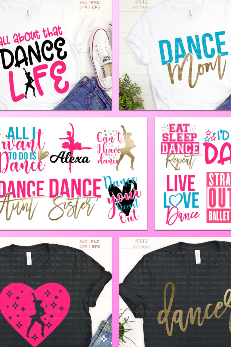 Dance SVG Bundle, Dance Mom Svg – MasterBundles