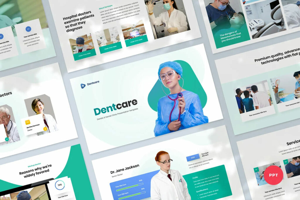 Dental Care PowerPoint Presentation MasterBundles