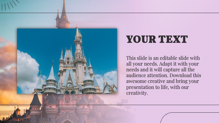 Disney Castle Template