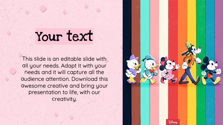 Wonderful multi-colored prints with duck characters.