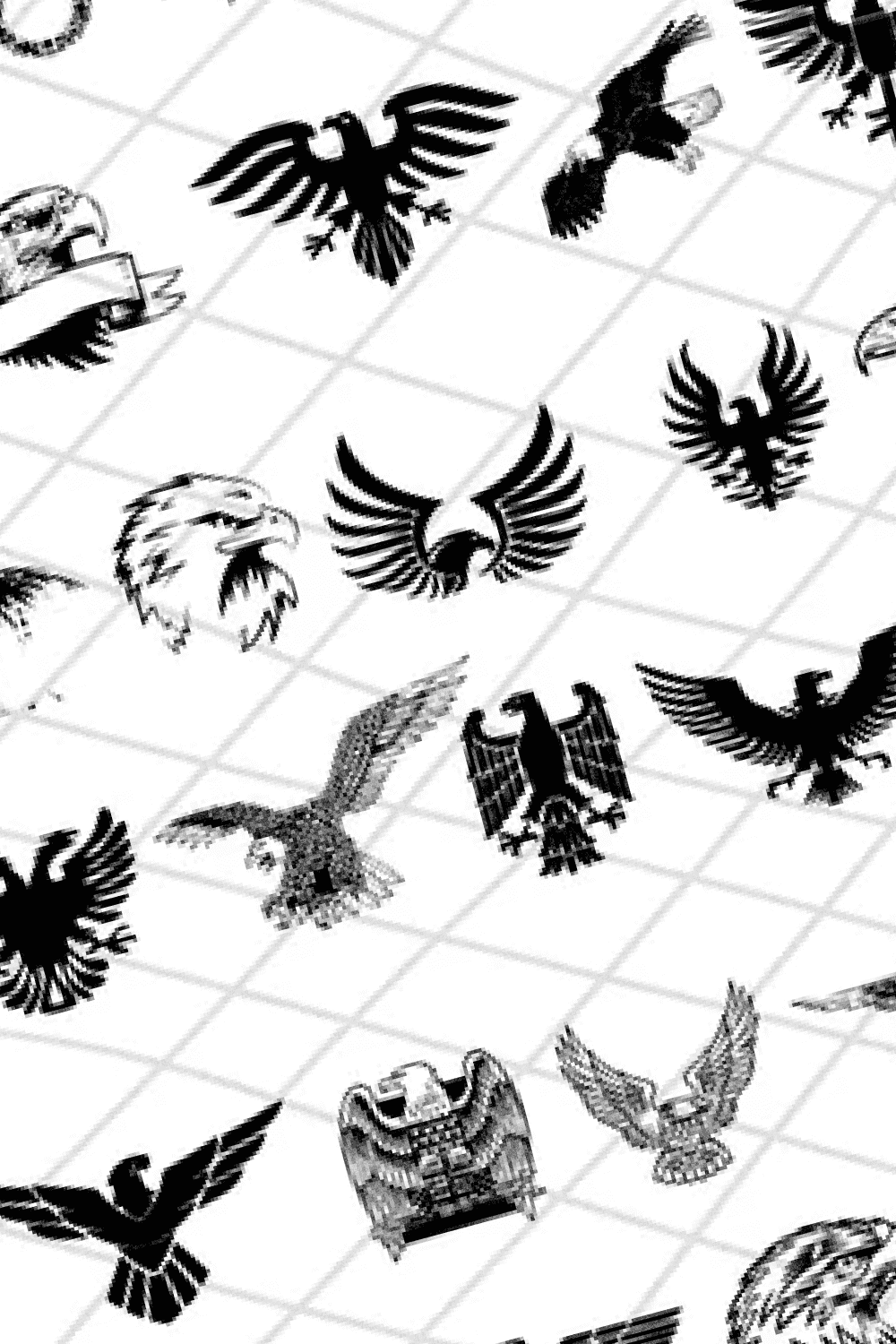 Bald Eagle SVG Bundle - Flock Of Eagles.