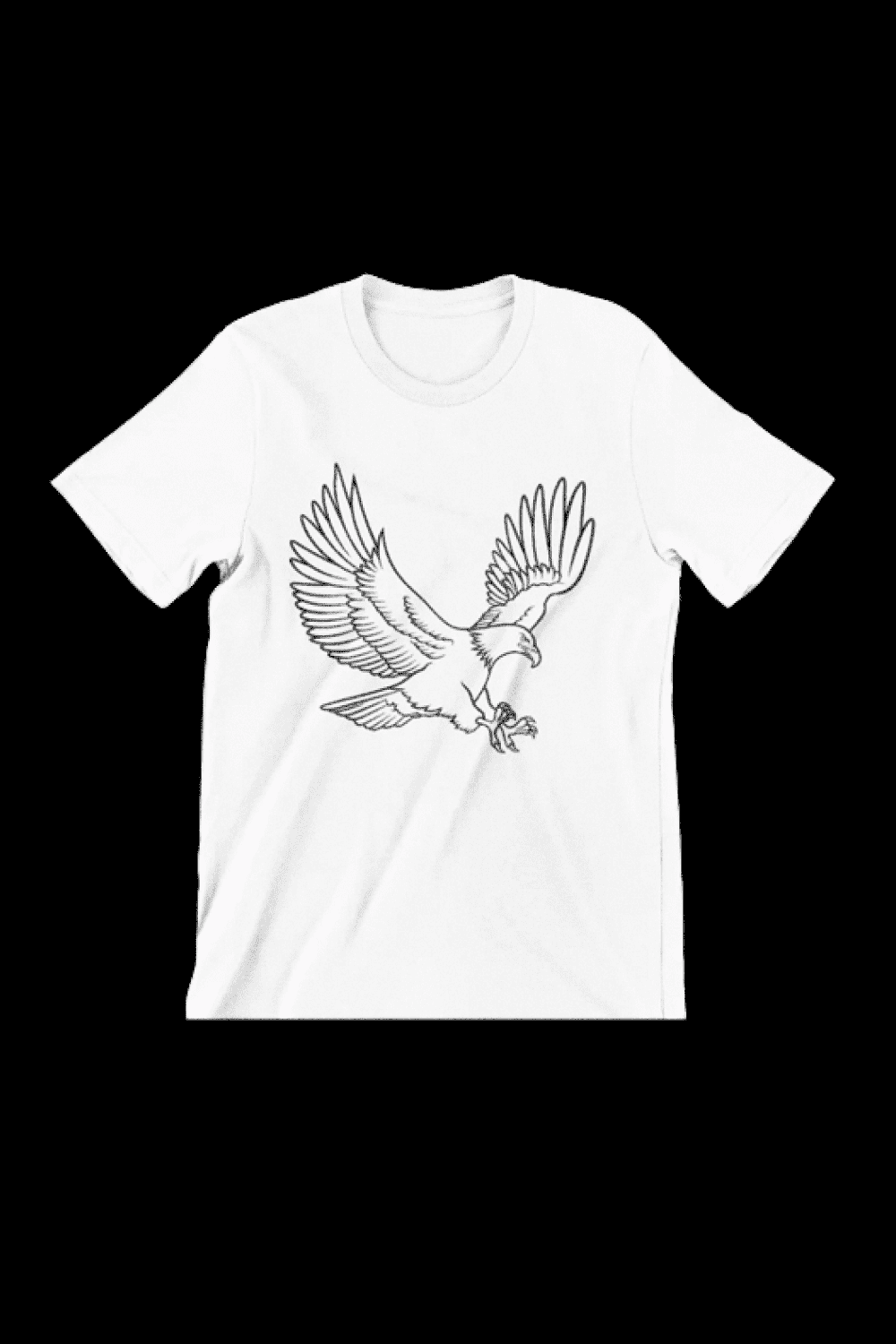 Eagle SVG - Eagle On The T-Shirt.