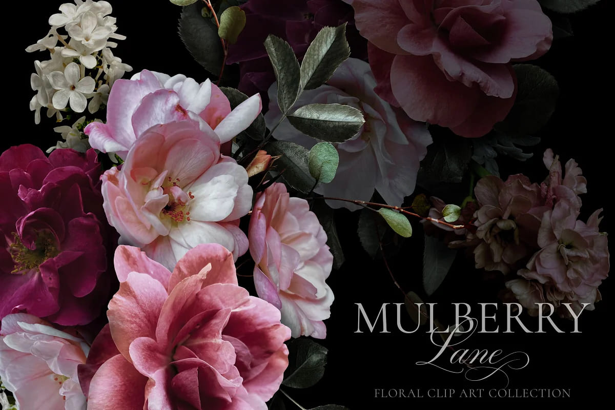 flower power mega bundle 4, mulberry lane collection.