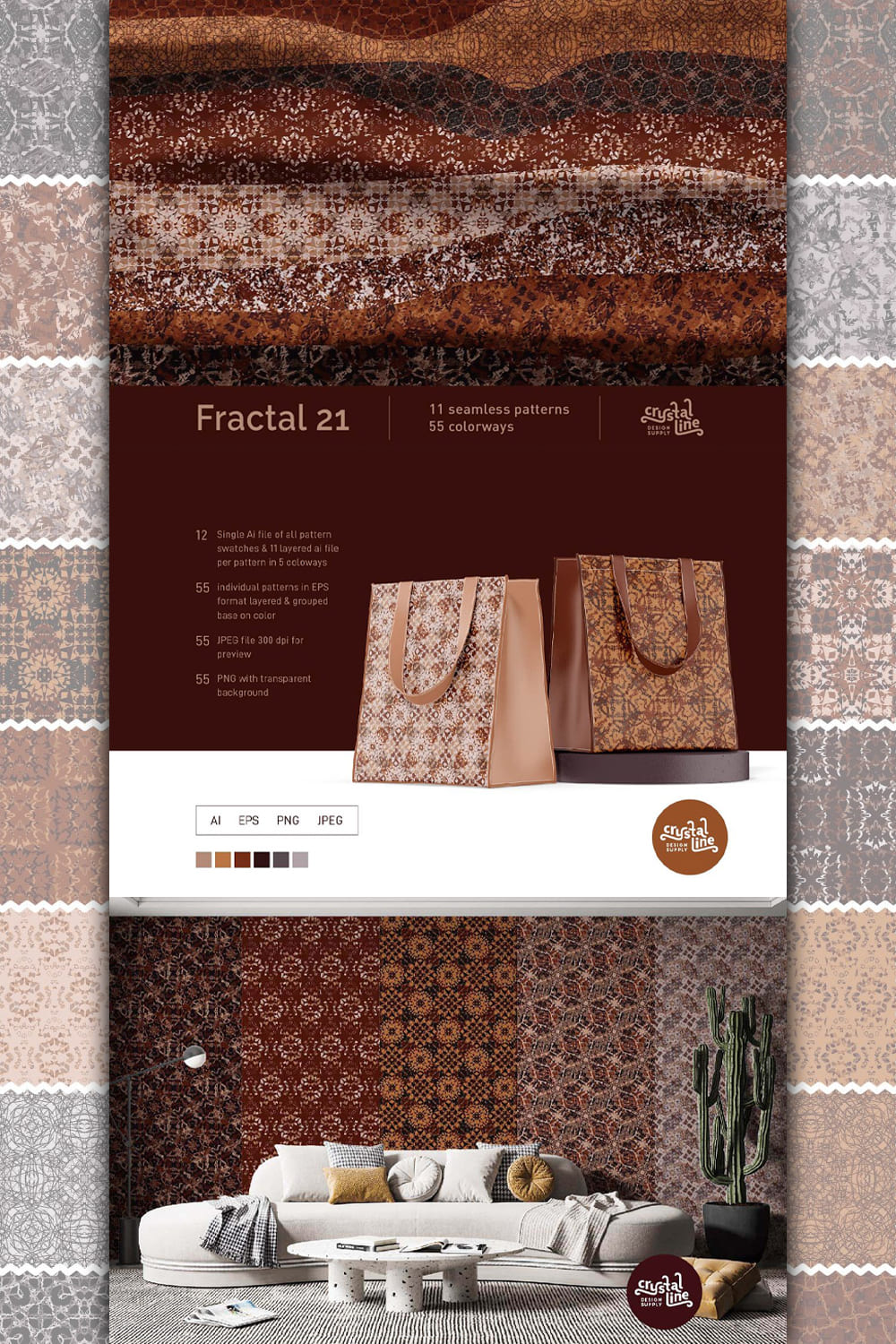 Fractal Patterns 21 pinterest image.