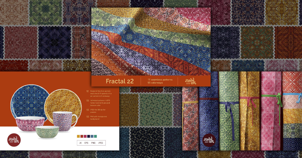 Fractal Patterns 22 facebook image.