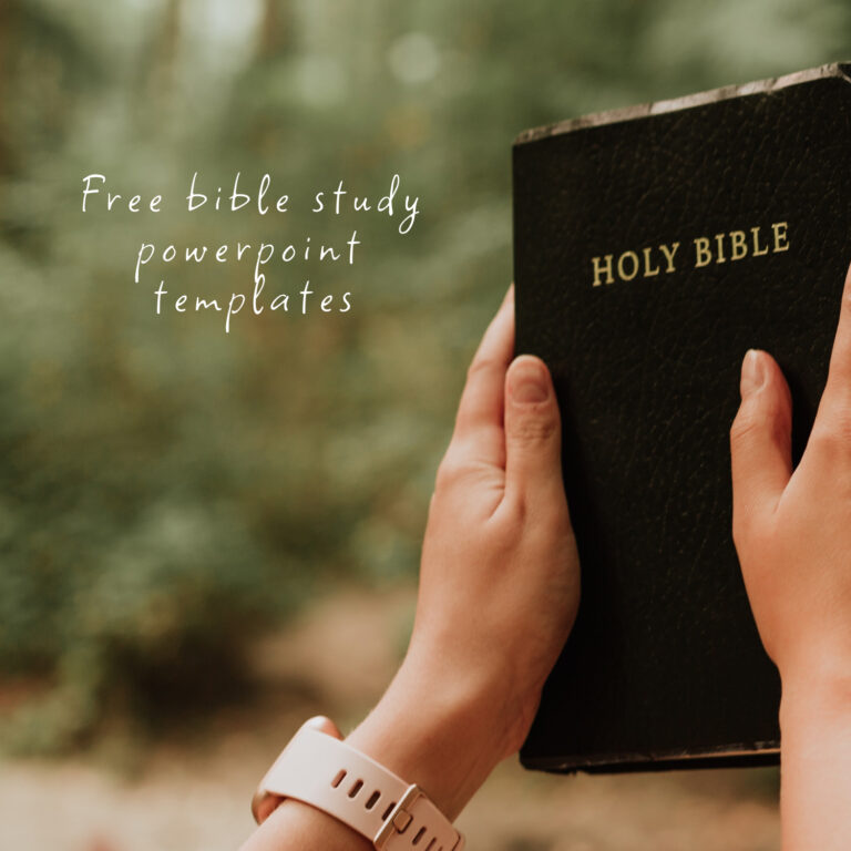 Free Bible Study Powerpoint Templates – MasterBundles