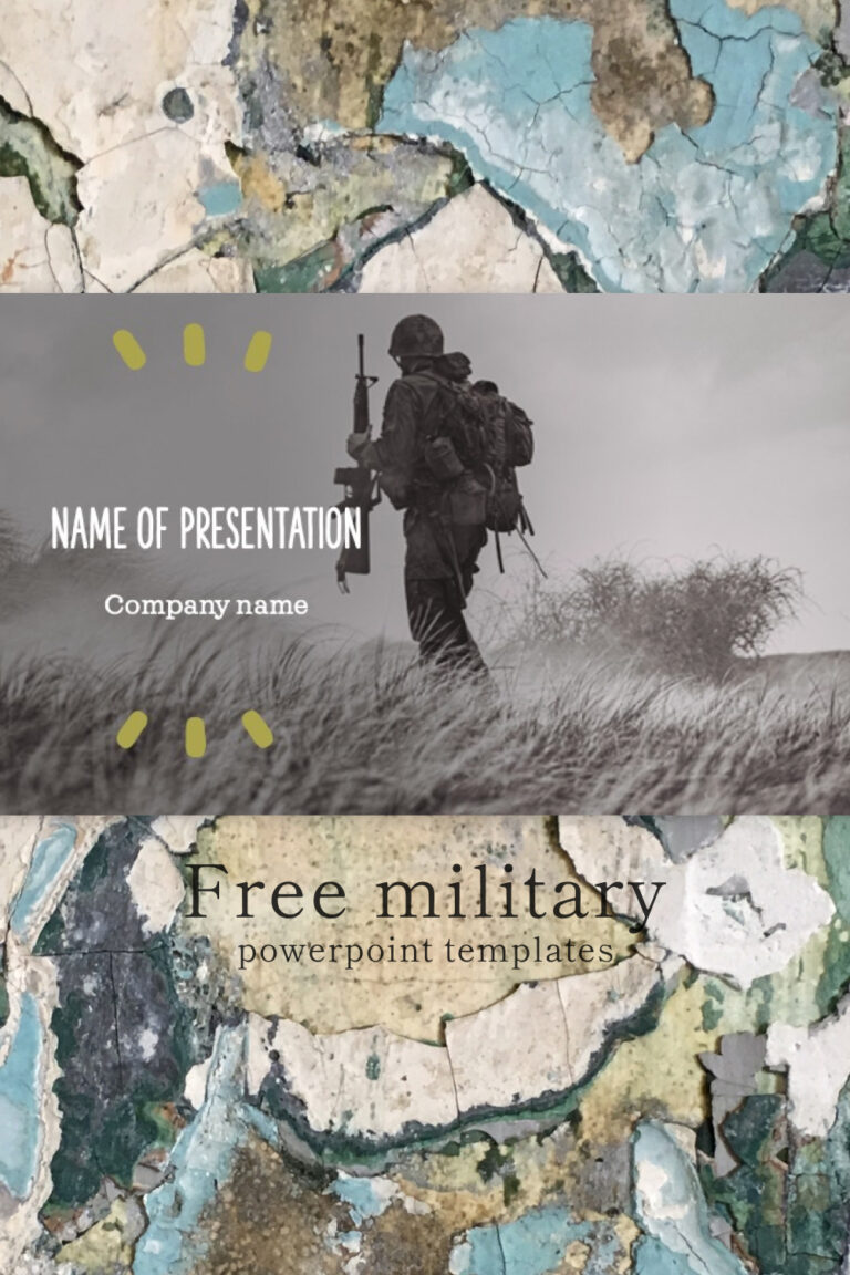 Free Military Powerpoint Templates MasterBundles