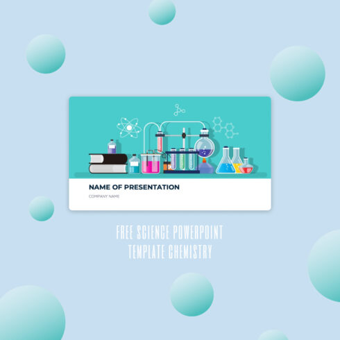 Science powerpoint template chemistry preview.