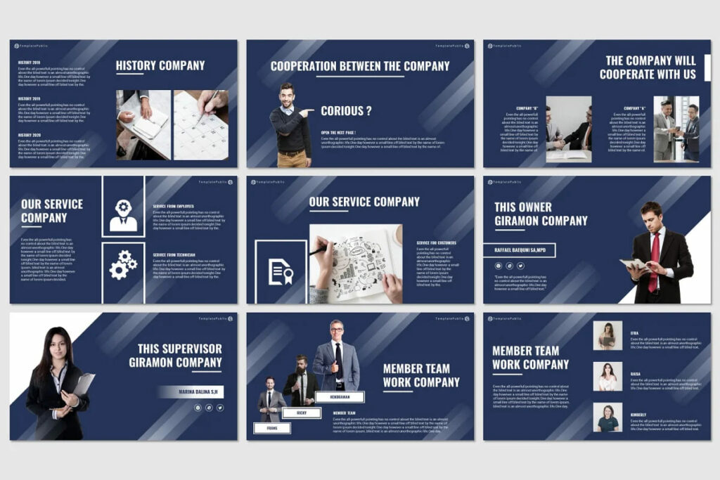 Giramon - PowerPoint Template – MasterBundles