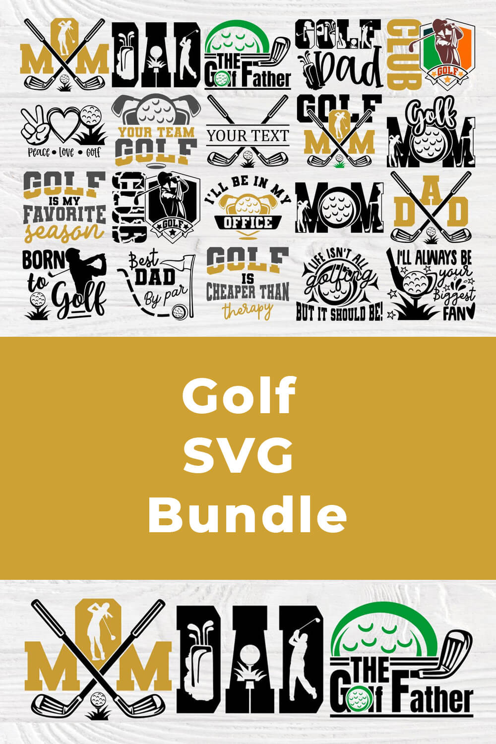 Life isn't all golfing but it should be SVG Bundle.