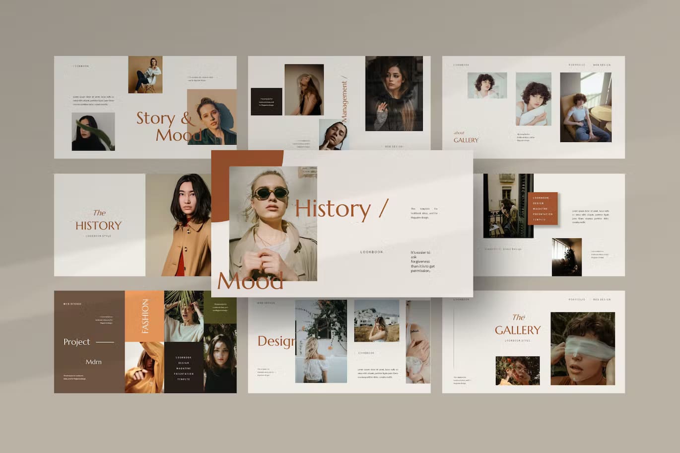 history powerpoint template, for stylish design.