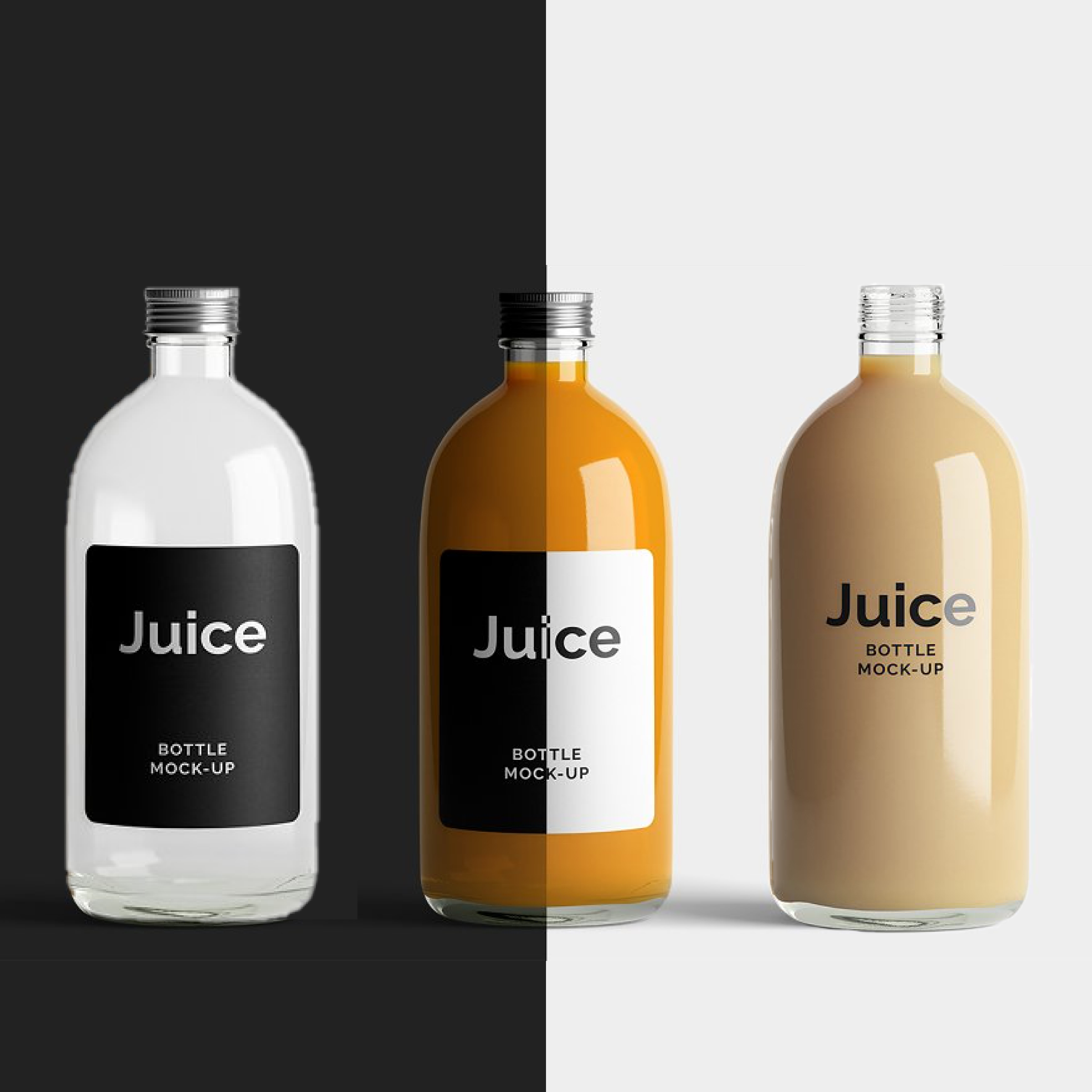 Prints of juice bottle mock up 3.