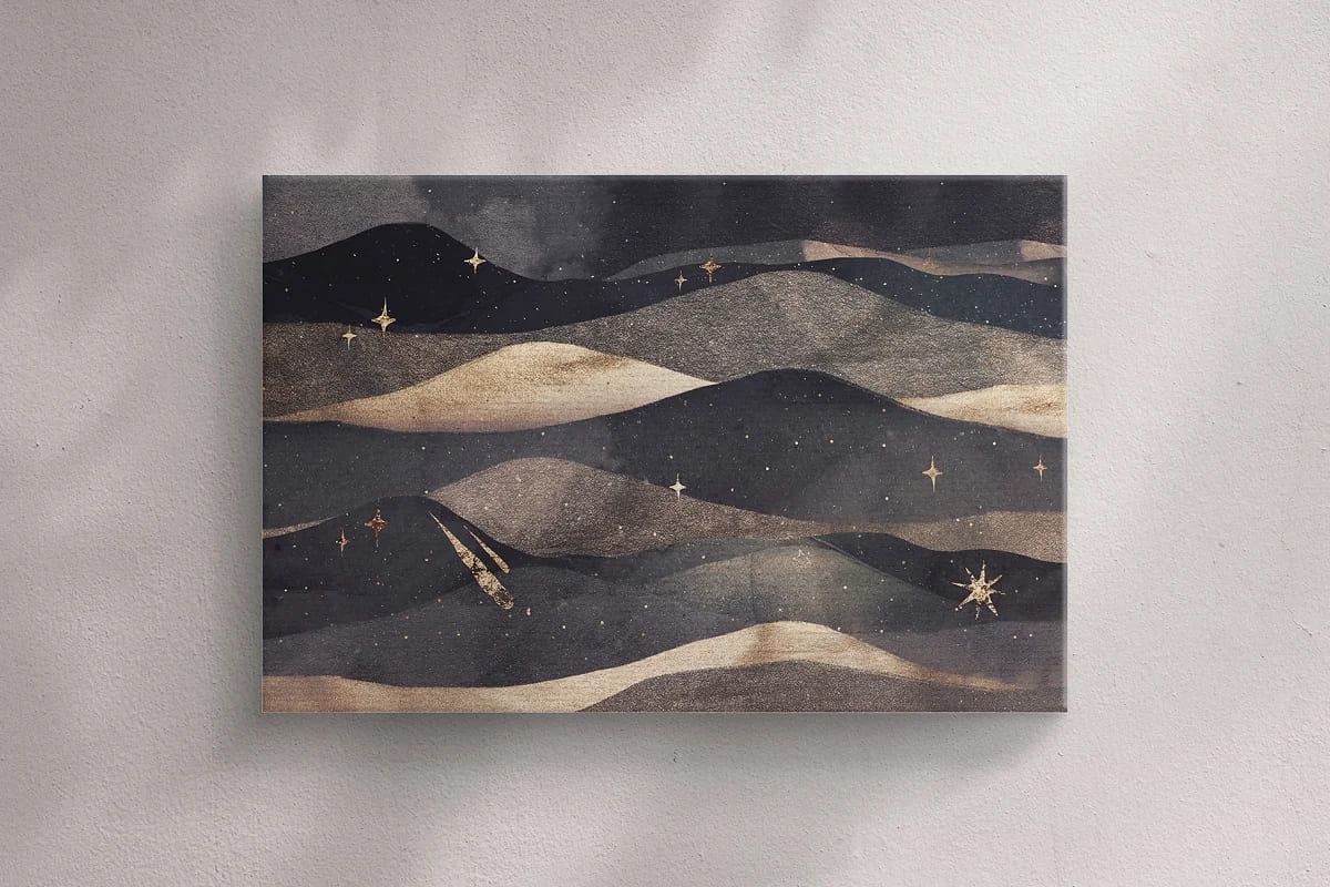landscape galaxy starry night vol2 for print.
