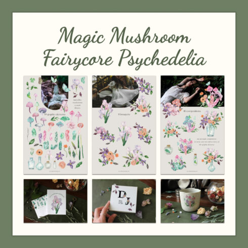 Magic mushroom fairycore psychedelia preview.