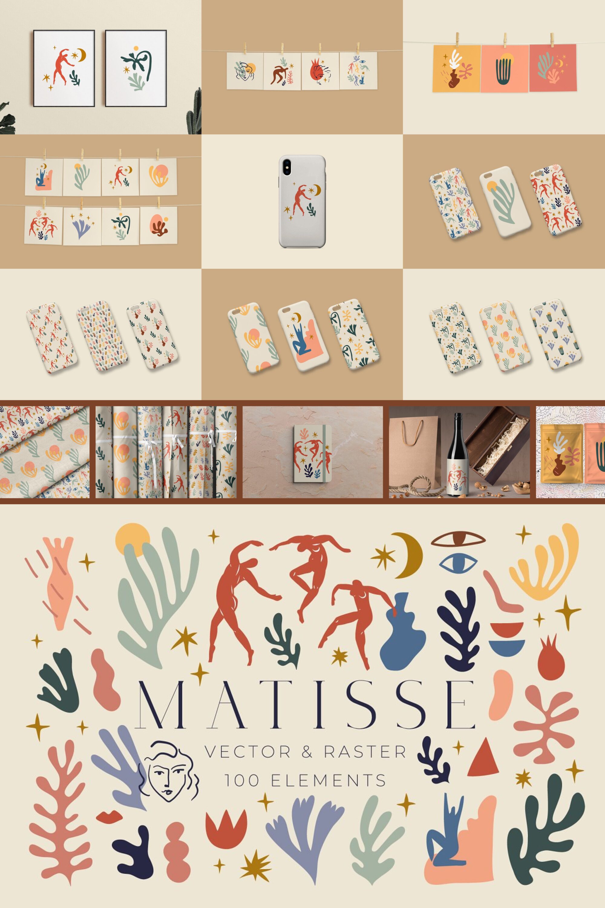 Matisse Bundle pinterest image.