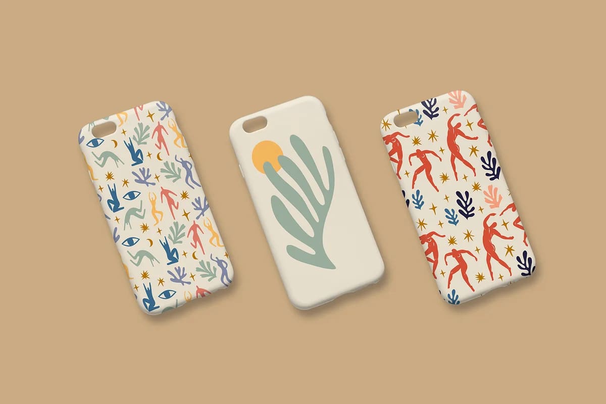 matisse bundle good for phone cases design.