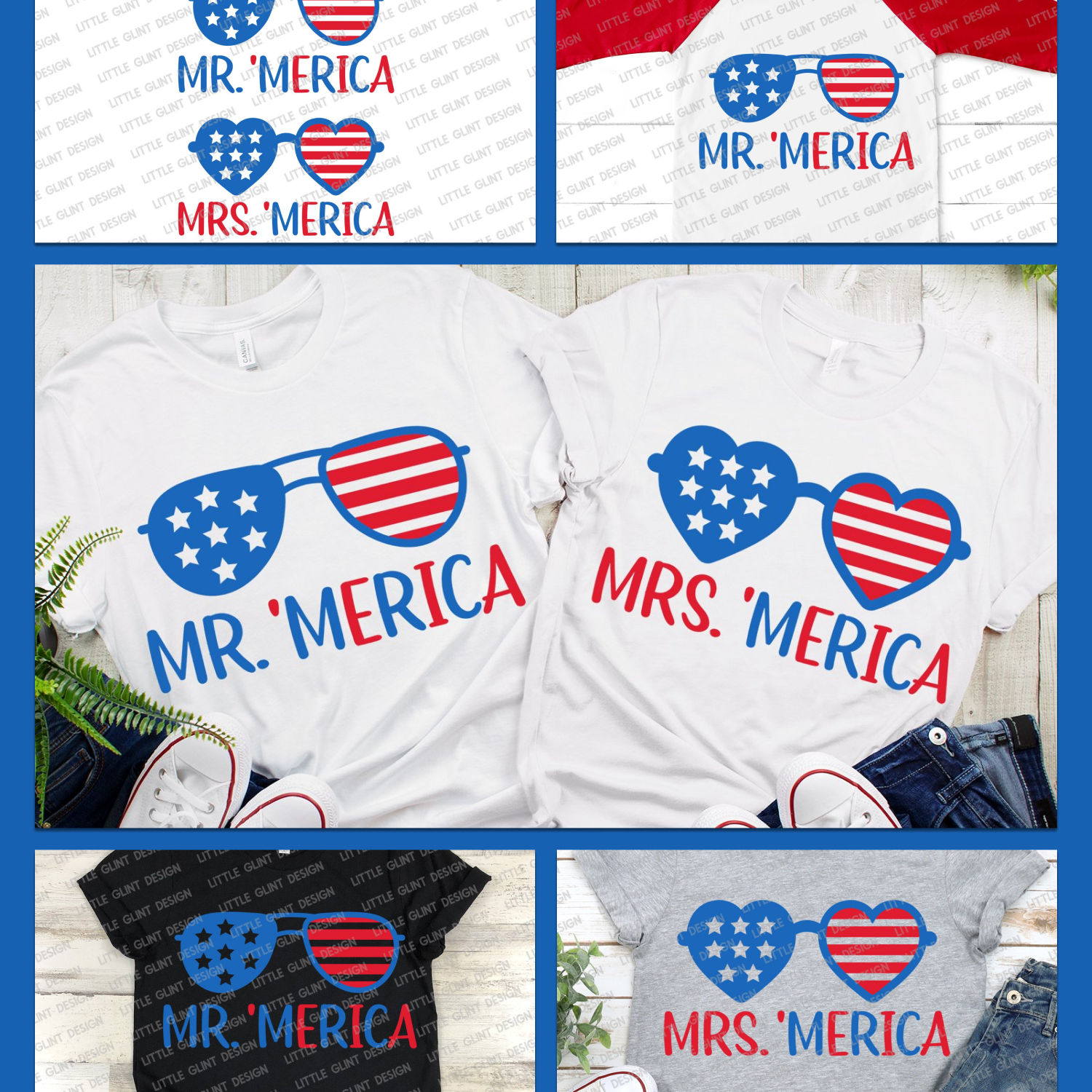 Stylish prints on t-shirts with American style.