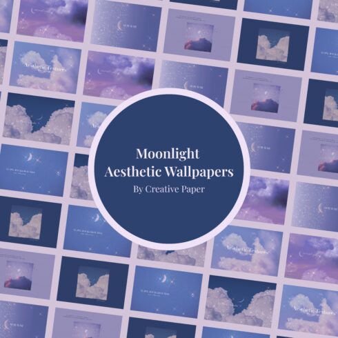 Moonlight Aesthetic Wallpapers - MasterBundles