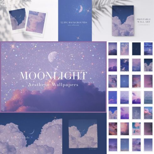 Moonlight Aesthetic Wallpapers cover image.