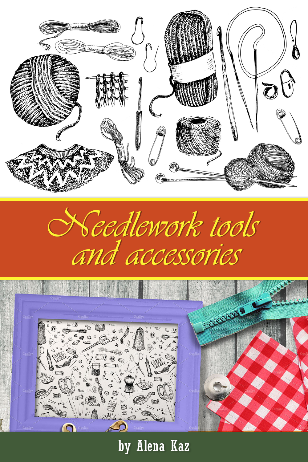 Needlework tools and accessories of pinterest.