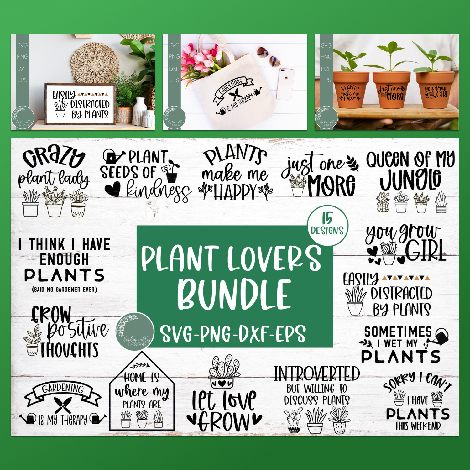 Plant lovers bundle preview.