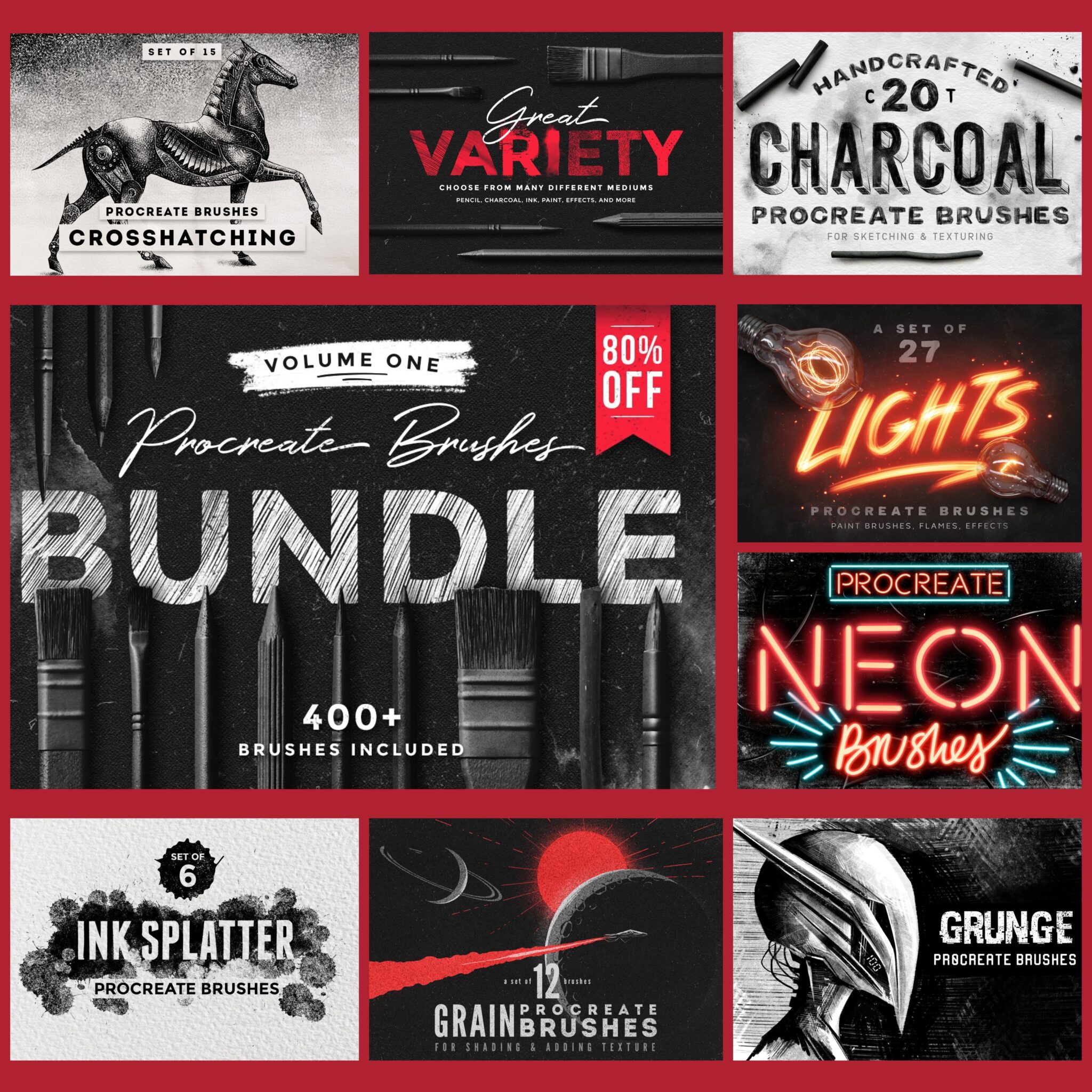 Procreate Brushes Bundle – MasterBundles