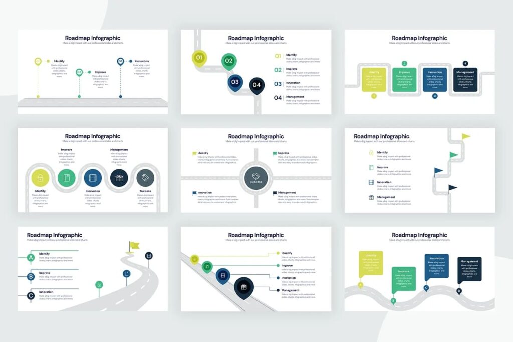 Roadmap Infographics – MasterBundles