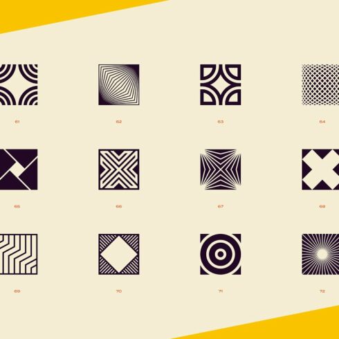 96 Logo Marks & Geometric Shapes | Master Bundles