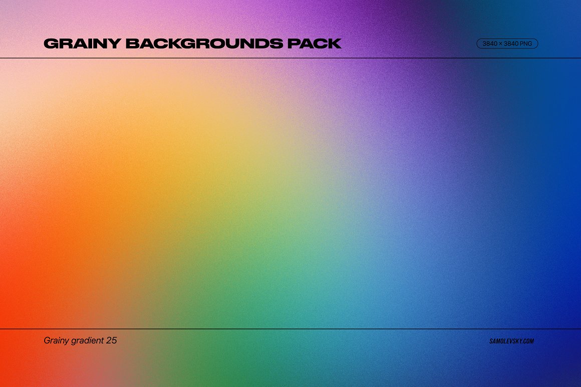 Retro gradients pack.