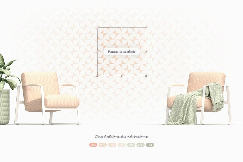 Retro Geometric Seamless Patterns – MasterBundles