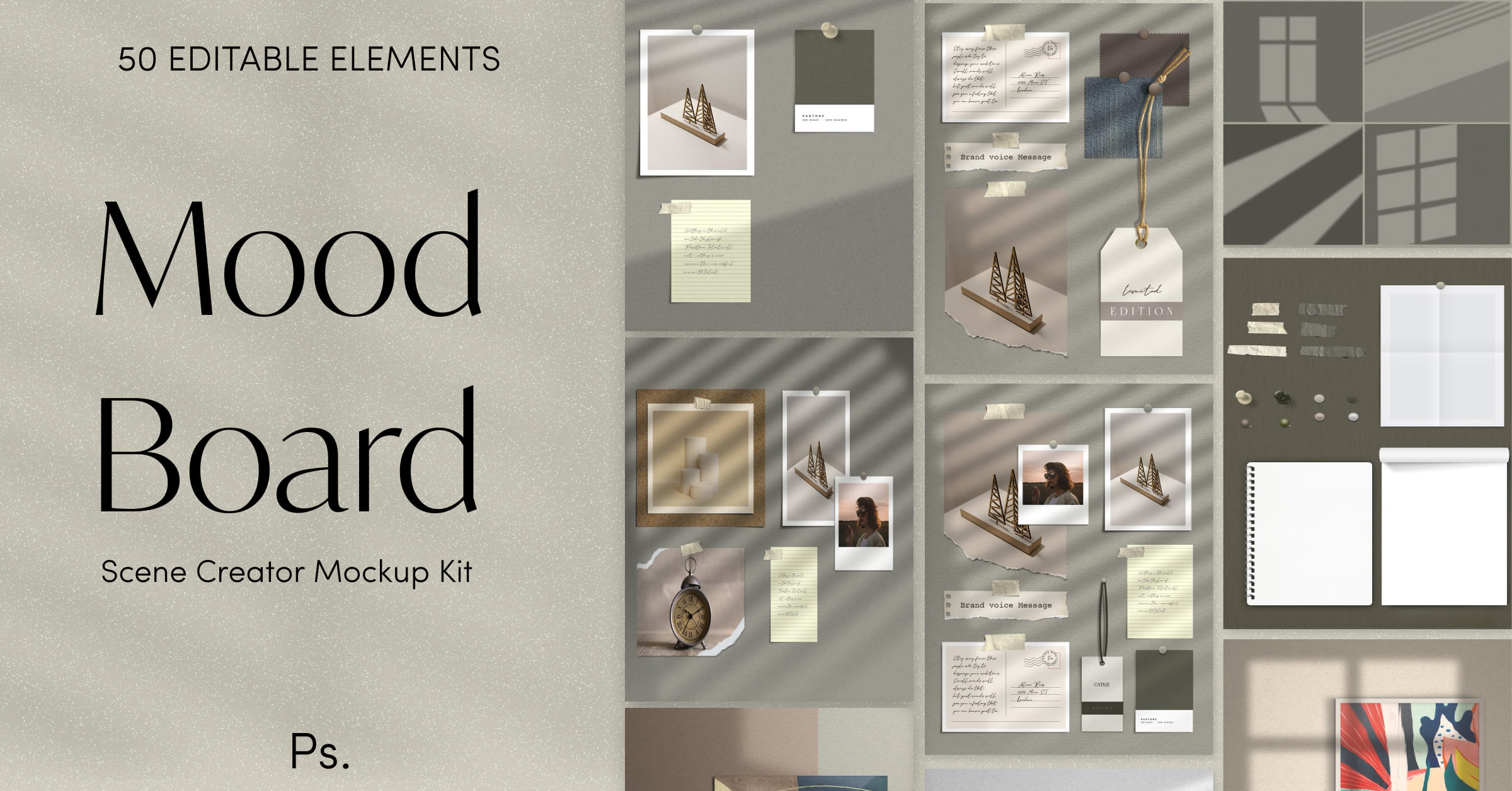 Scene Creator Mood Board Mockup Kit – MasterBundles