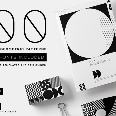 Seamless Geometric Patterns Bundle | Master Bundles