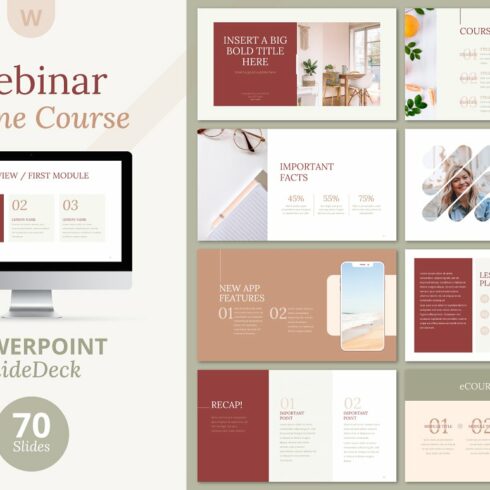 SlideDeck Webinar Course-Powerpoint | Master Bundles