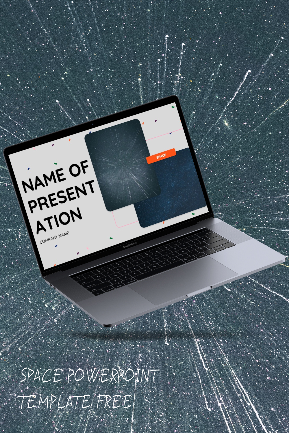 Space powerpoint template of pinterest.