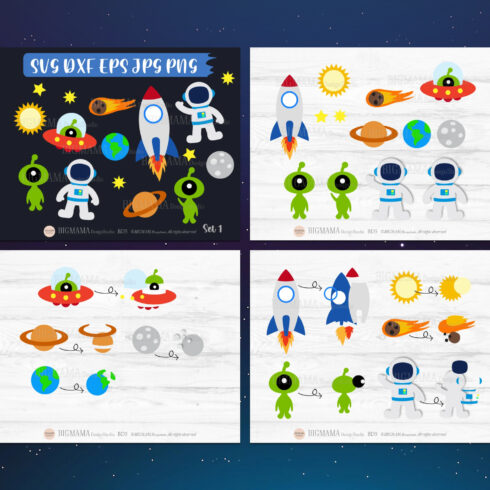 Space SVG, Space Rocket, Spaceship, Astronaut – MasterBundles