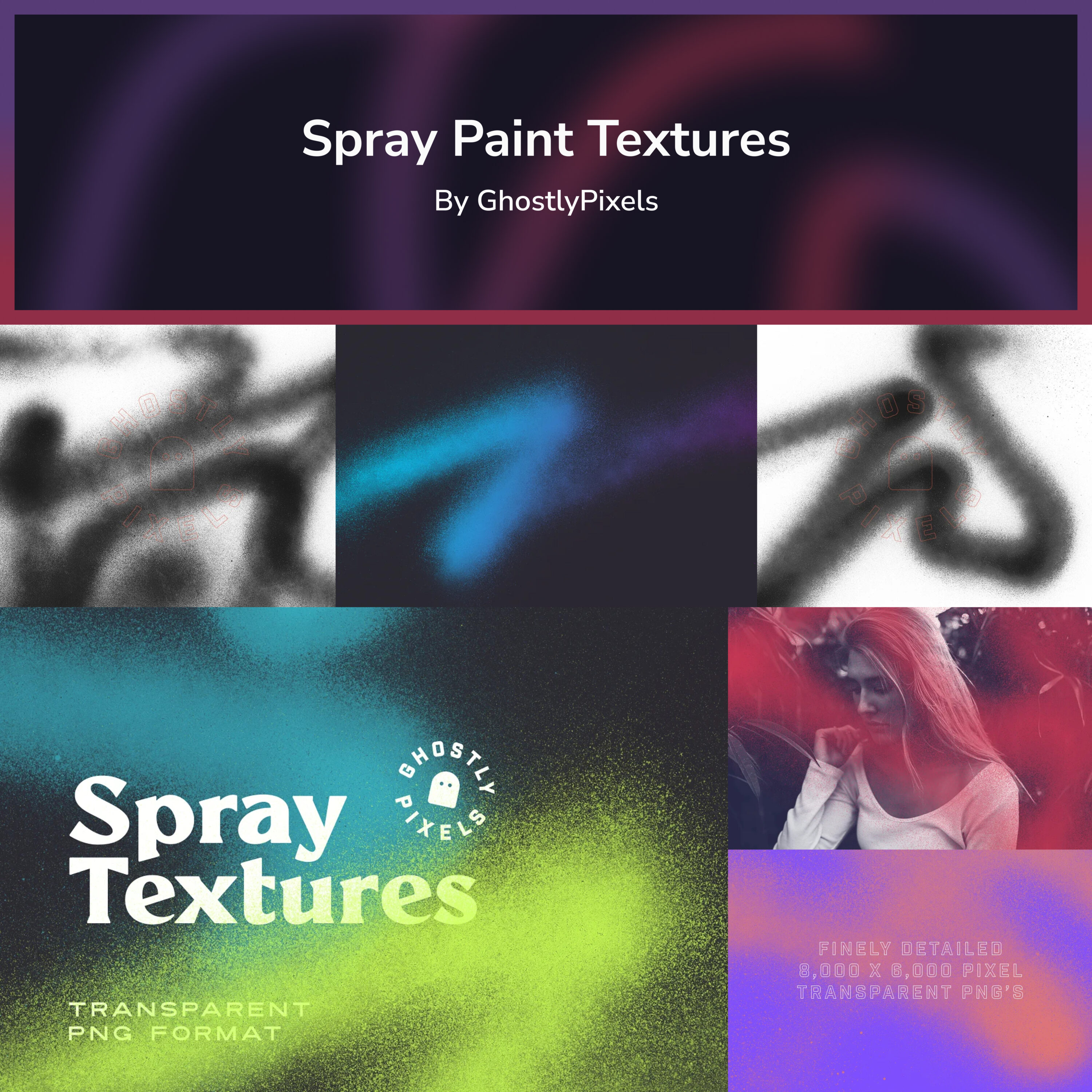spray paint textures.