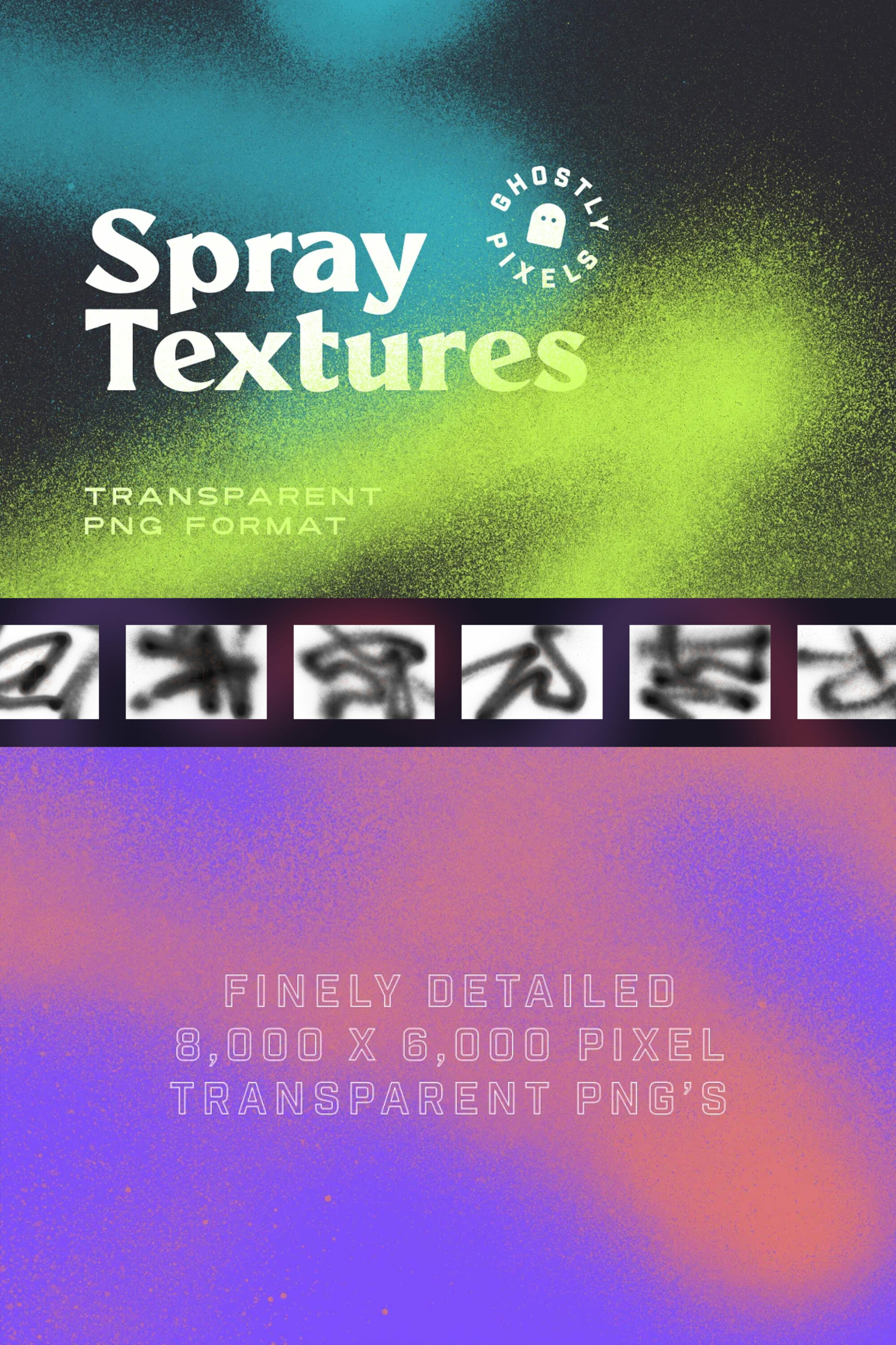 Spray Paint Textures pinterest image.
